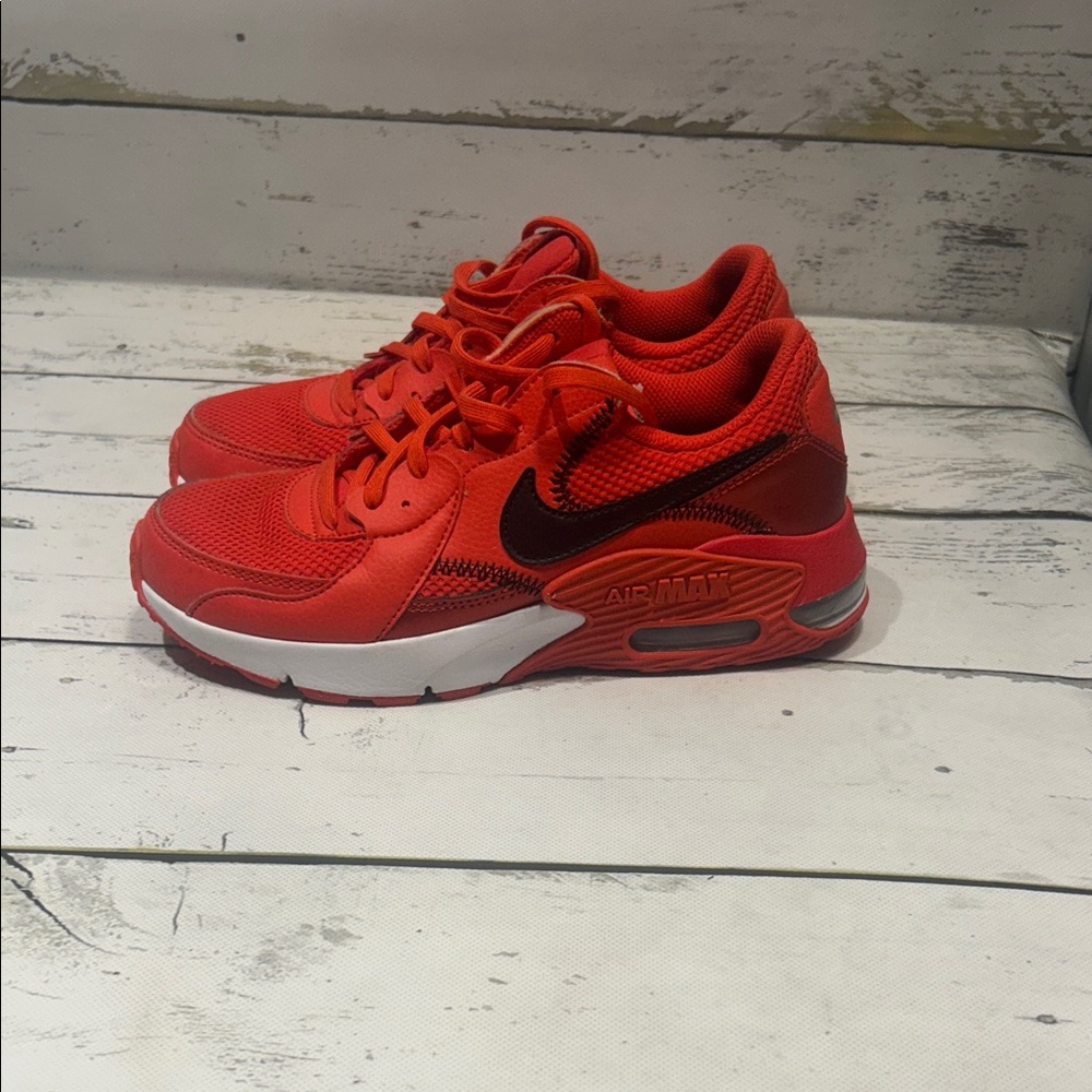 Nike Kids Red and Black Sneakers